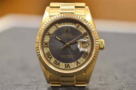 rolex day date oro e brillanti|rolex daytime wear.